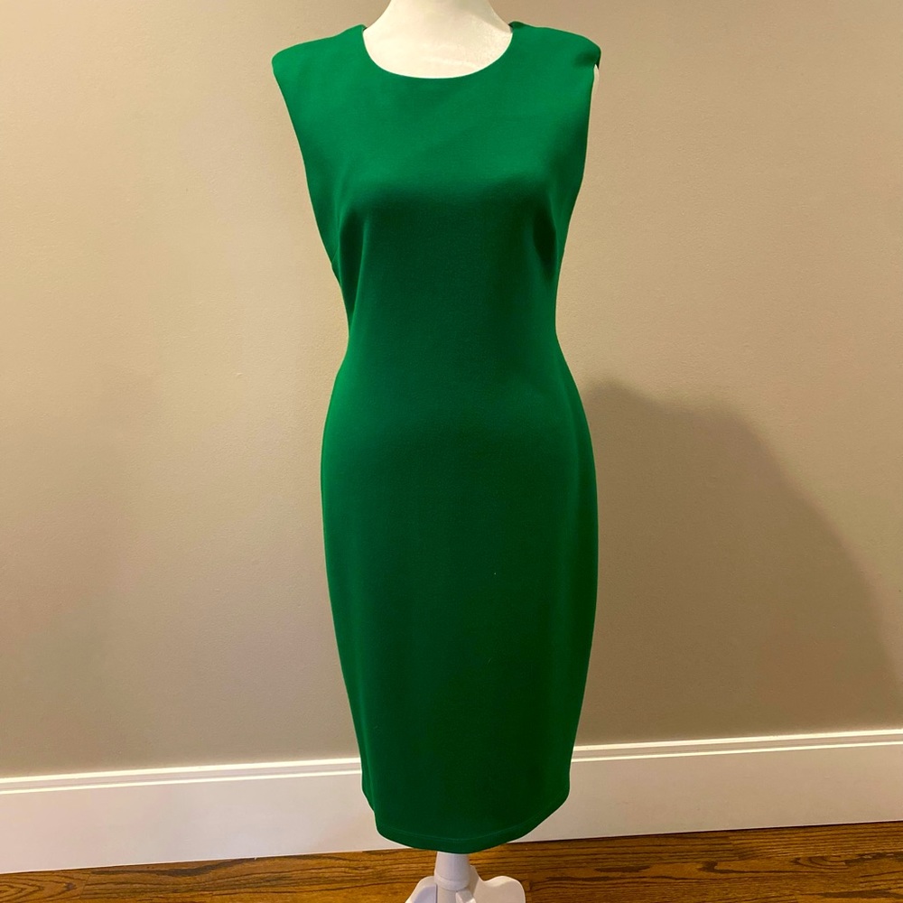 Bailey 44 Green Body Con Defense Mechanism Dress